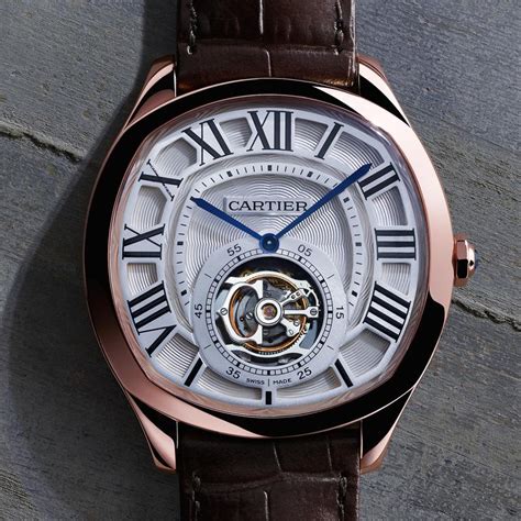 cartier tourbillon watch